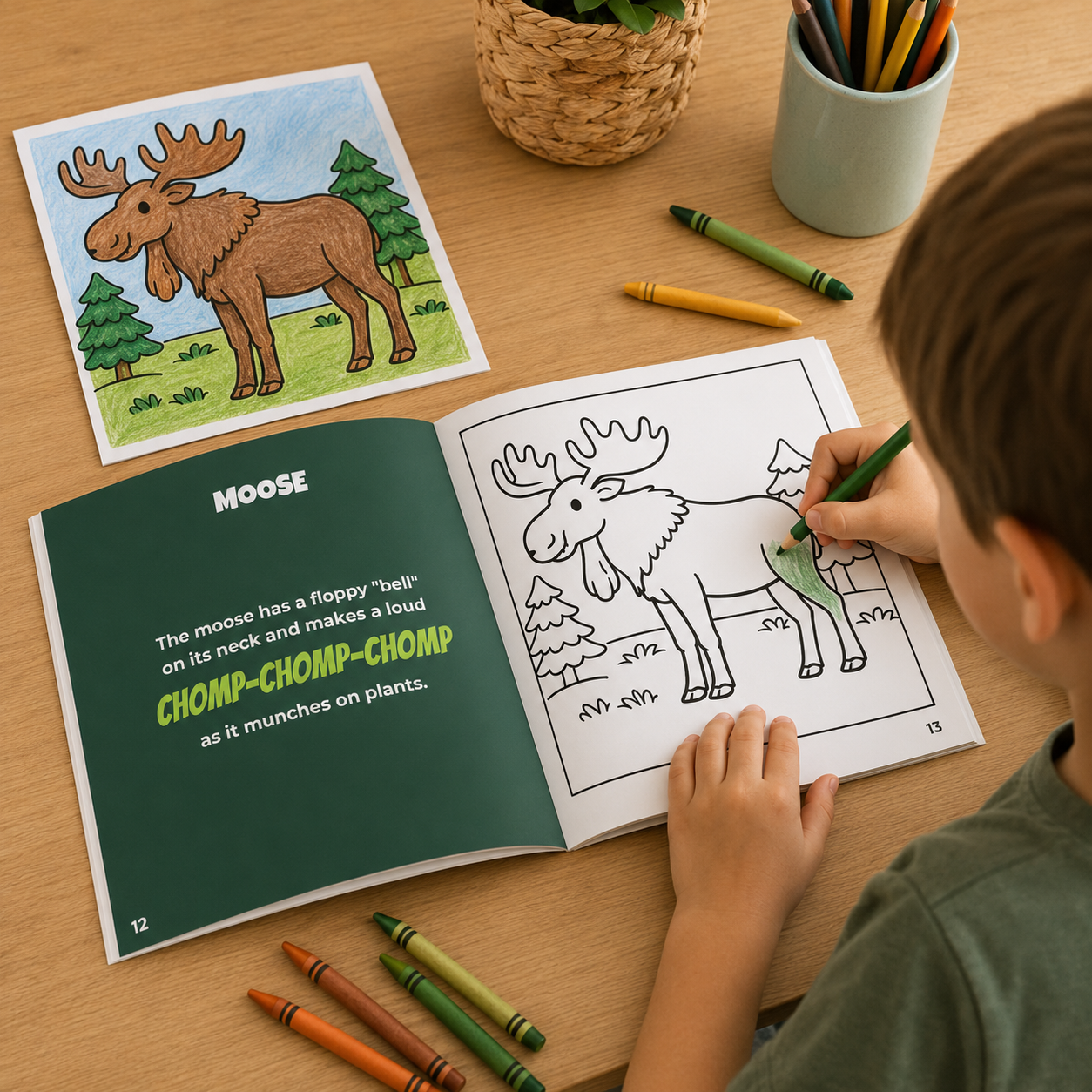 Squish, Squelch, Splash! An Interactive Colouring Book of Animals and Sounds from Newfoundland and Labrador (Paperback)